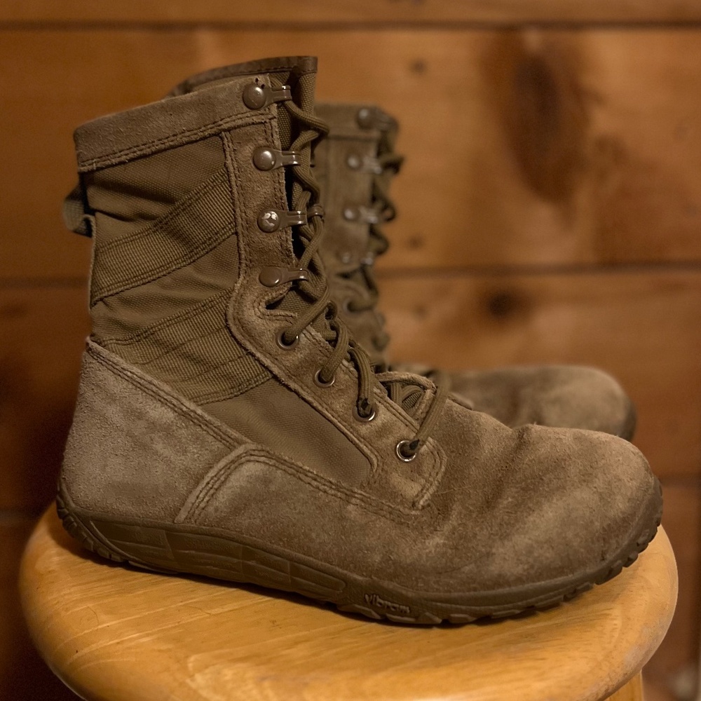 Belleville Tactical Research Mini Mil TR105 Army Combat Boots Coyote Brown SZ 6R